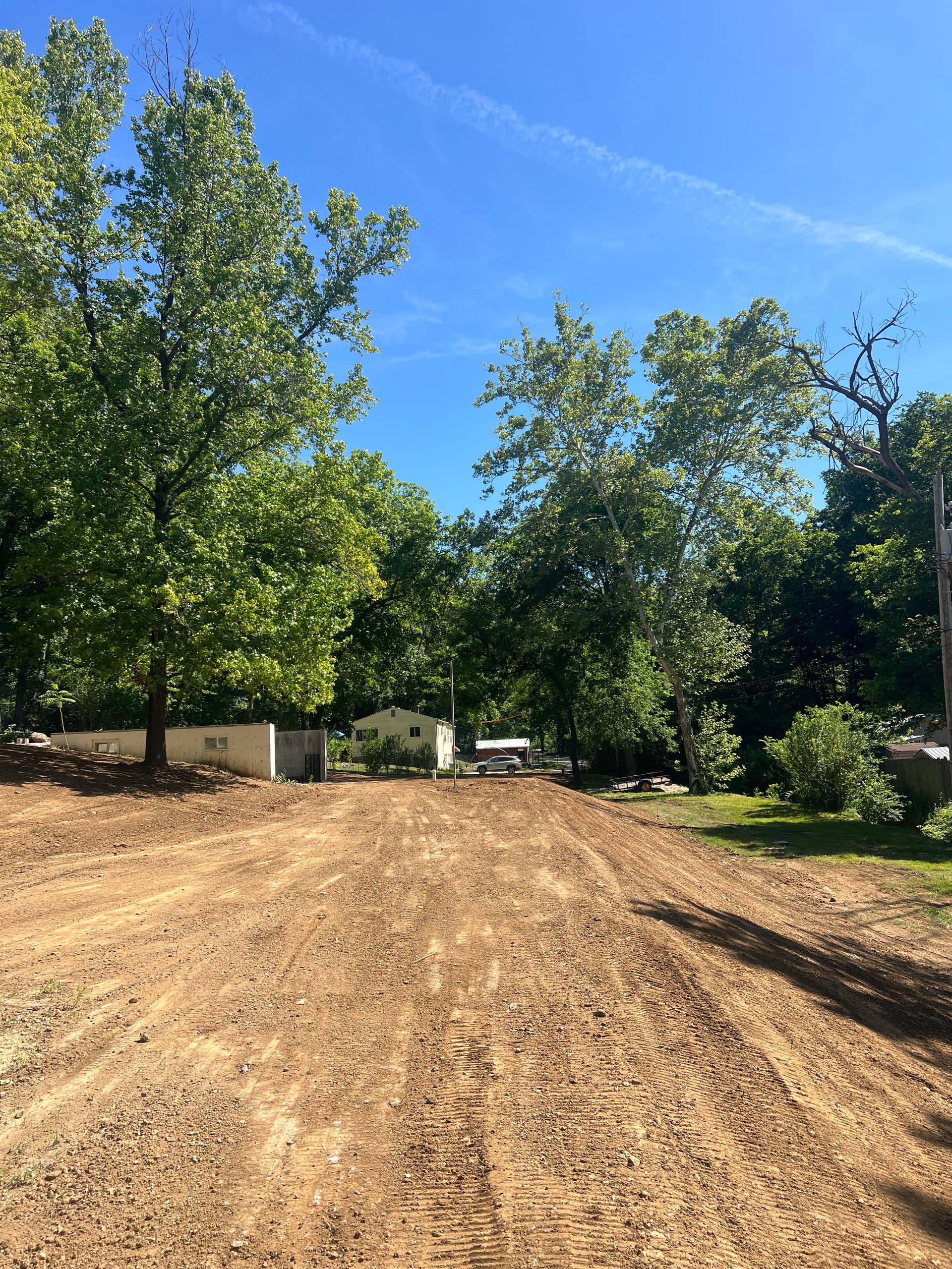 Gallery photos for Rebuilding a Sloped Lower Terrace Into Flat Usable Space: Image #2