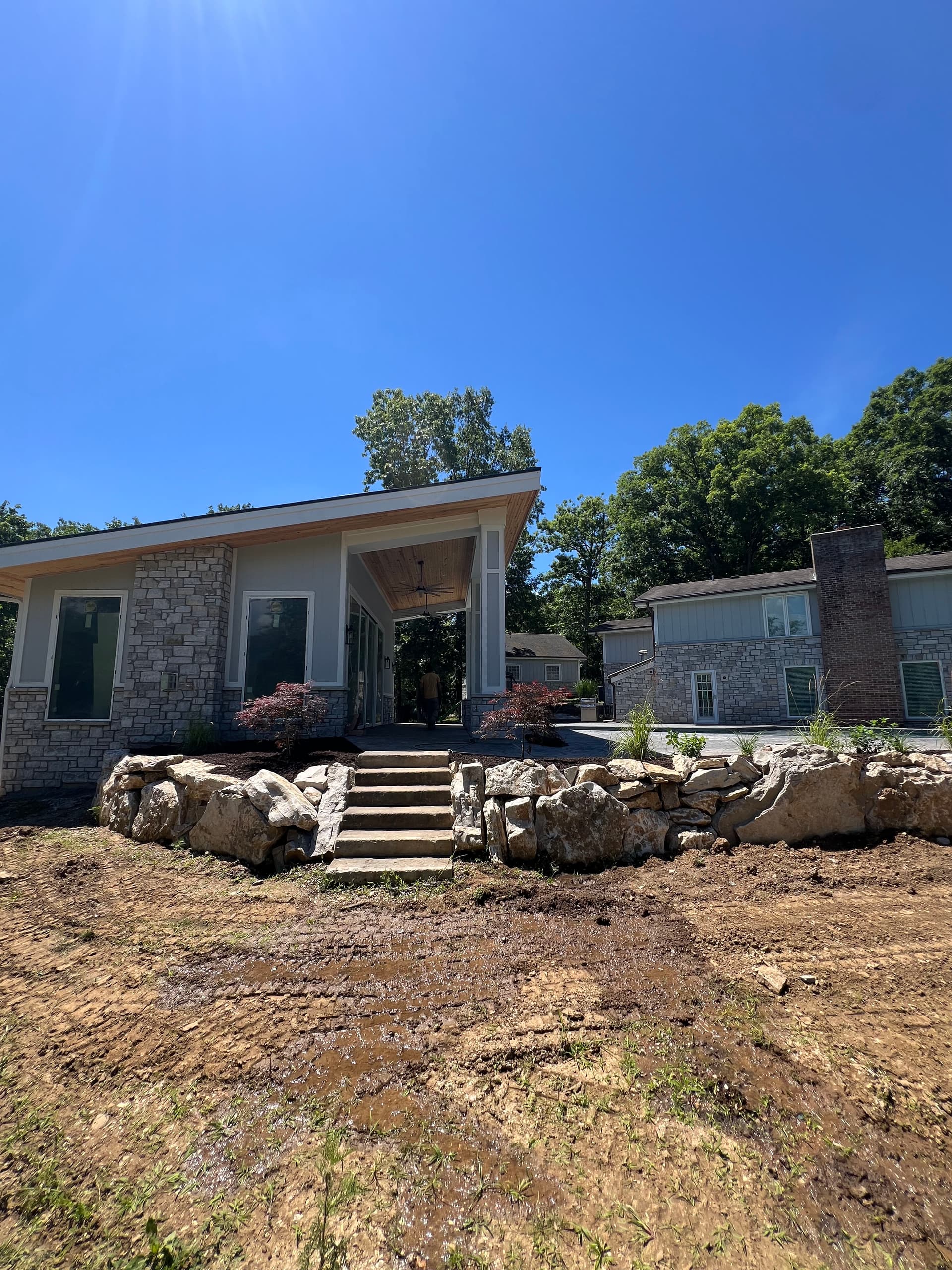 Gallery photos for Backyard Landscaping and Hardscaping Build in Progress: Image #4