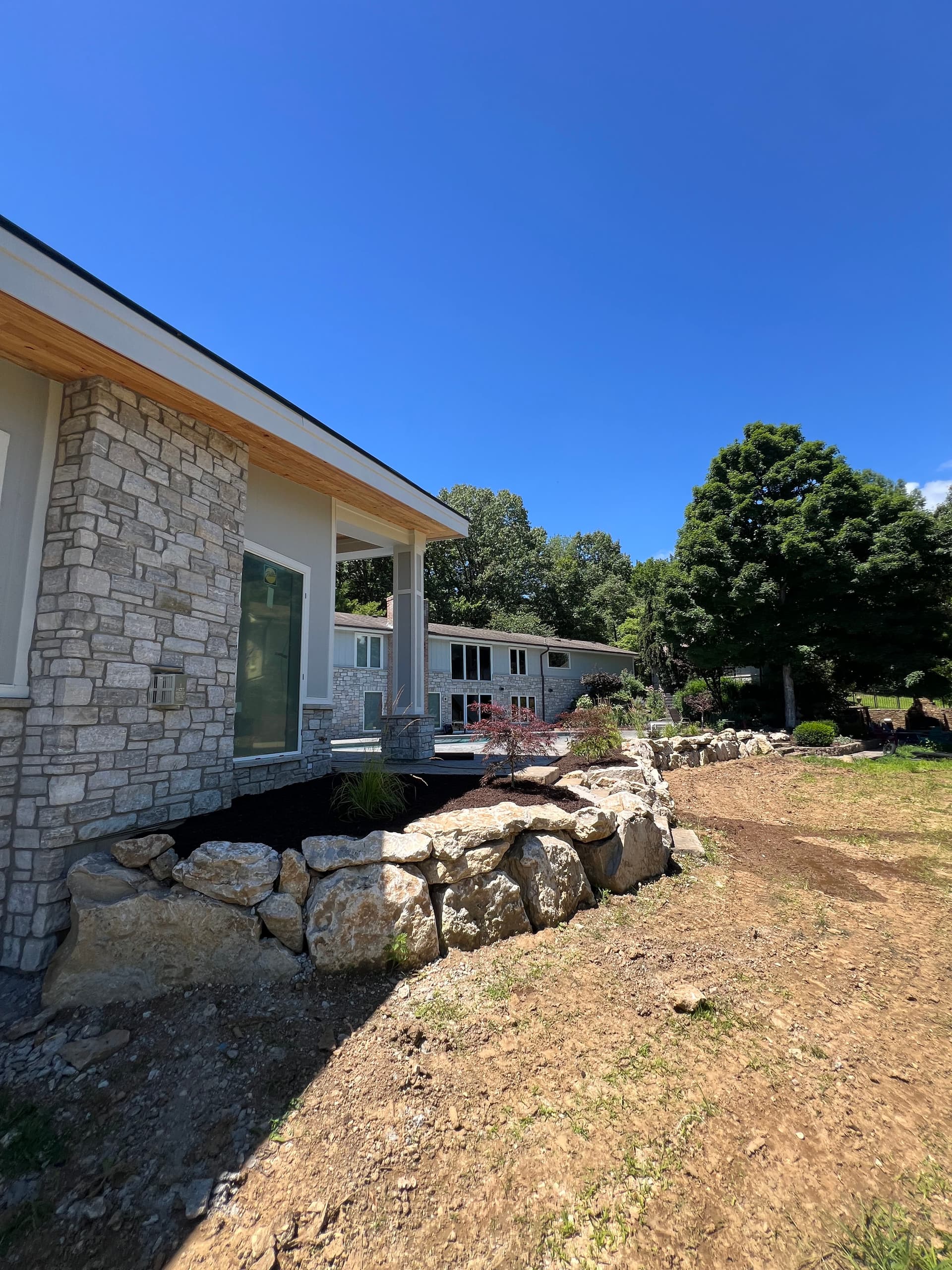 Gallery photos for Backyard Landscaping and Hardscaping Build in Progress: Image #5